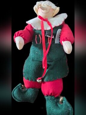 Vintage Delton Elf 12 inch. In excellent condition fully posable.
